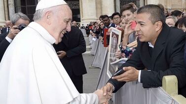 Tico nos cuenta cómo fueron los distintos encuentros que tuvo con el papa Francisco y qué le dijo