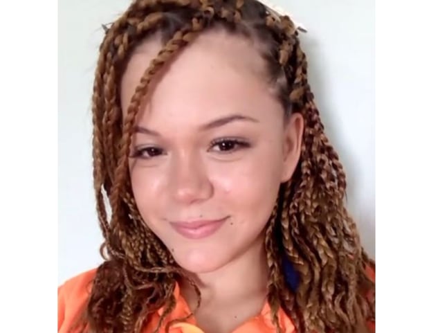 Nahomy Walker Hernández, de 13 años,