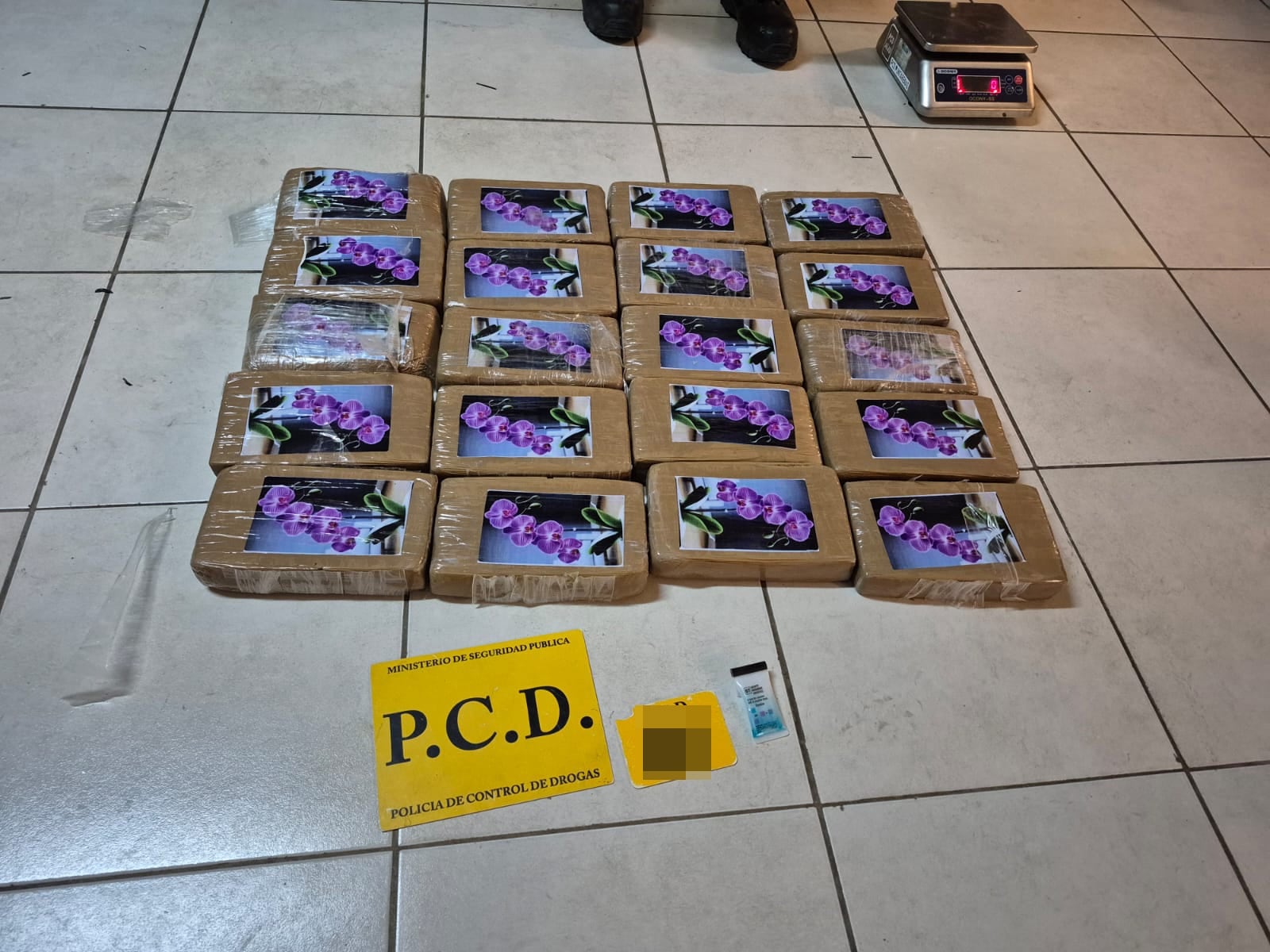 Decomiso de droga en el Pacífico