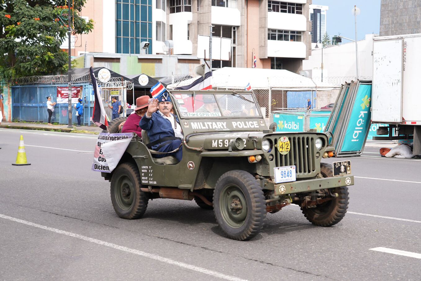01/12/2024. Acto oficial de la conmemoración del 76 aniversario de la abolición del ejército. Museo Nacional, Costa Rica. Fotografía: Lilly Arce. En la fotografía: José Enrique Alfaro. Gonzalo Chanto Mendez. Carlos Alberto Ramírez Villalobos. Aurelia Cordero Cordero. José Asdrual Bonilla Madriz. Fernando Enrique Herrera Sánchez. Álvaro Méndez Varela.