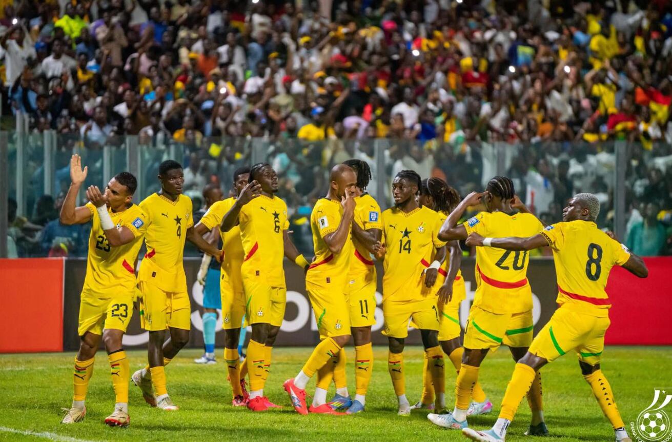 La Selección de Ghana clasificó a la Copa del Mundo del 2026. Foto tomada de Pan-Africa Football.