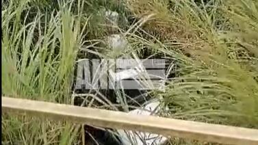 Balacera contra carro que cayó a río estuvo cerca de tener un fatal desenlace
