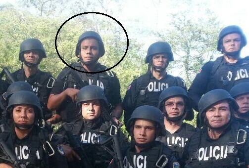 Minor Martínez, policía que falleció a consecuencia de balacera en playa Bonita, Limón. Foto MSP.