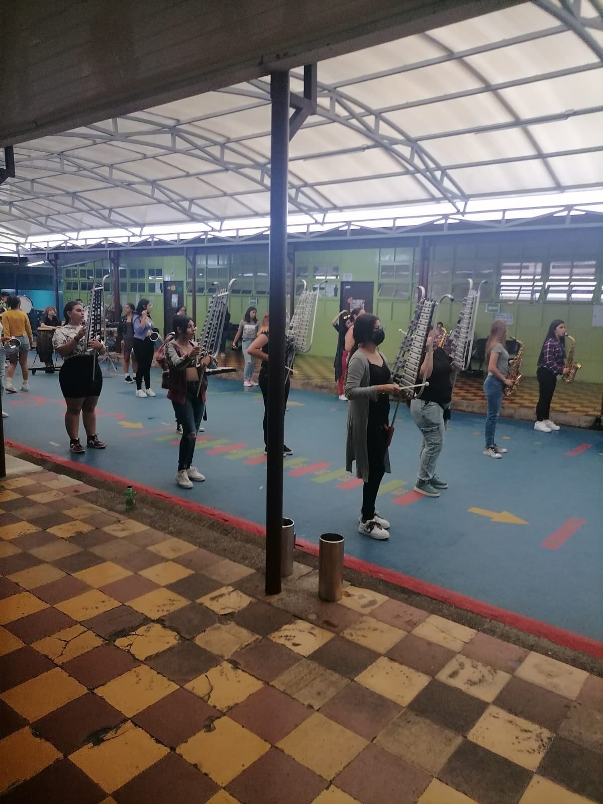 Costa Rica celebrará el próximo 15 de setiembre sus 201 años de Independencia y para eso habrá desfiles de escuelas y colegios en todo el país, eso sí, el ministerio de Educación tomó la decisión de dejar por fuera de toda celebración a las bandas comunales. En la foto, la Banda Comunal de Coronado.