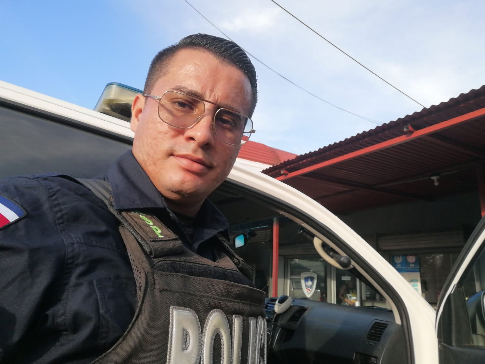 Jordy Cerdas tenía cinco años de trabajar para la Fuerza Pública.