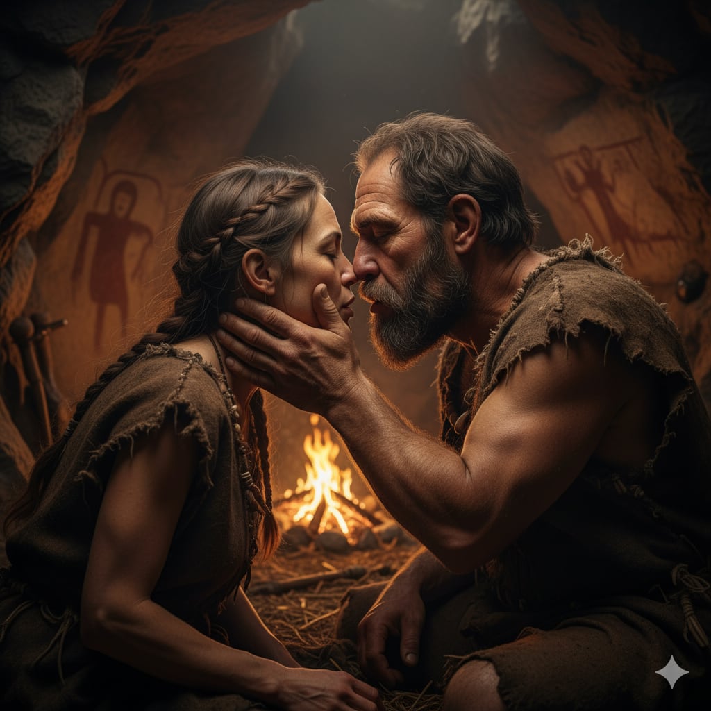 El primer beso habría ocurrido hace 21 millones de años, según nueva investigación