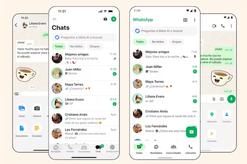 Expertos recomiendan hacerle la cruz al sistema de inteligencia artificial de WhatsApp.