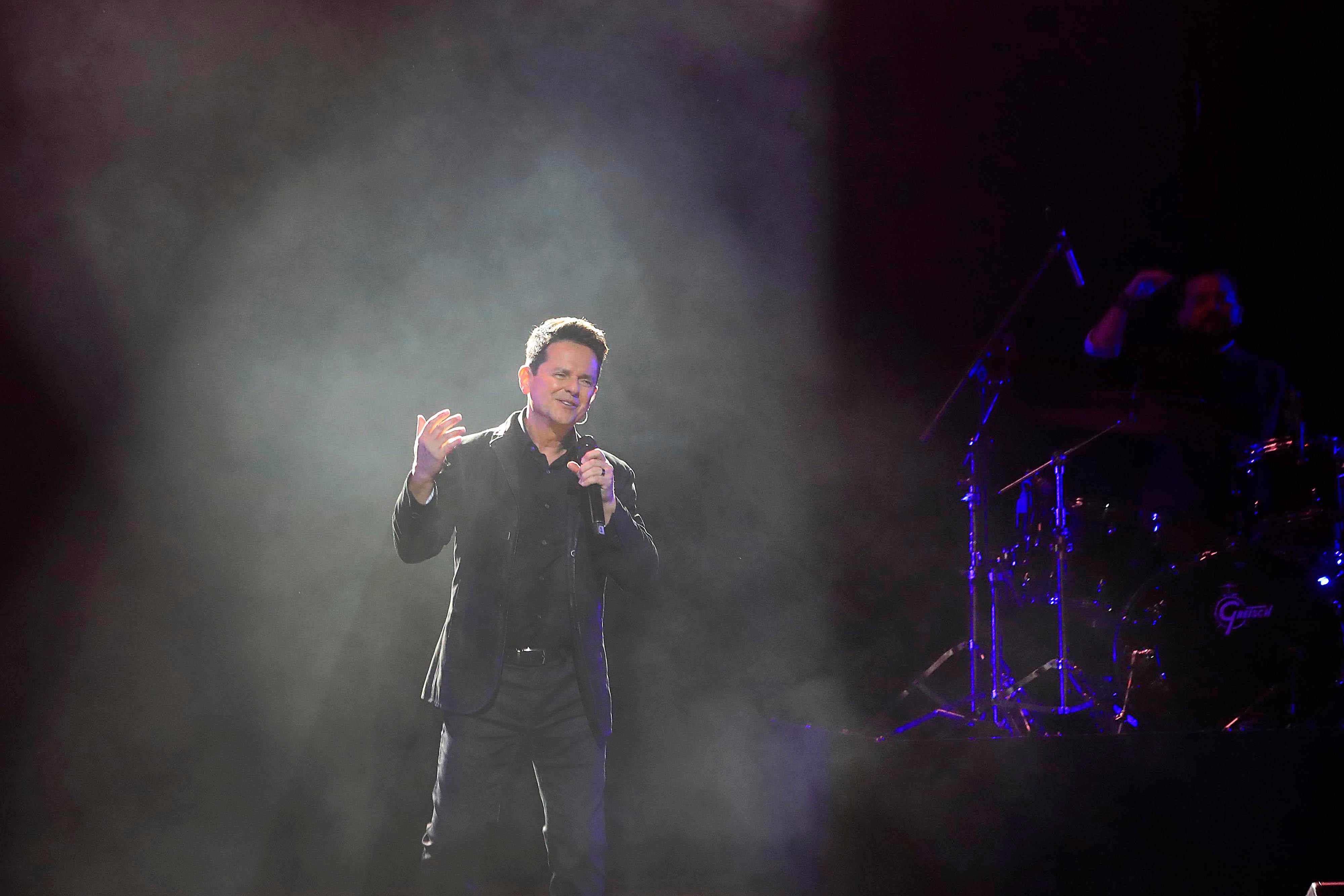 27/10/2023 Teatro Melico Salazar. Concierto con el cantante costarricense Danilo Montero. Mi viaje es el título de la presentación del intérprete de música cristiana.