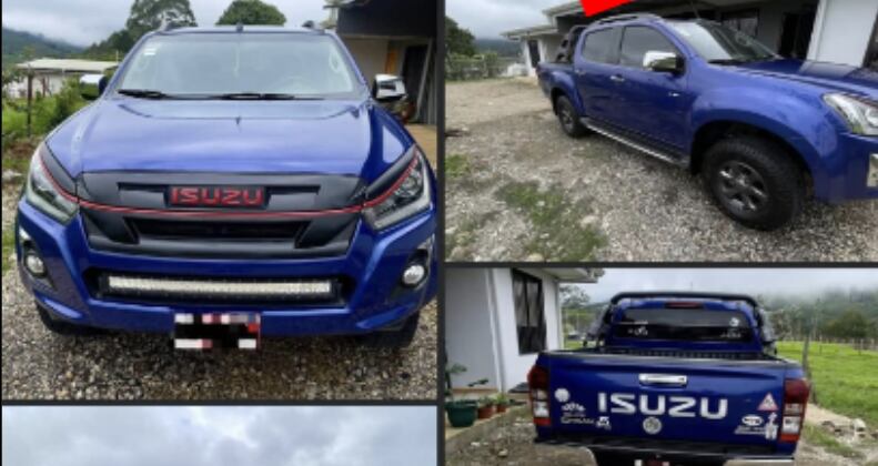 OIJ de Cartago denuncia estafa relacionada con falsa venta de pick up.