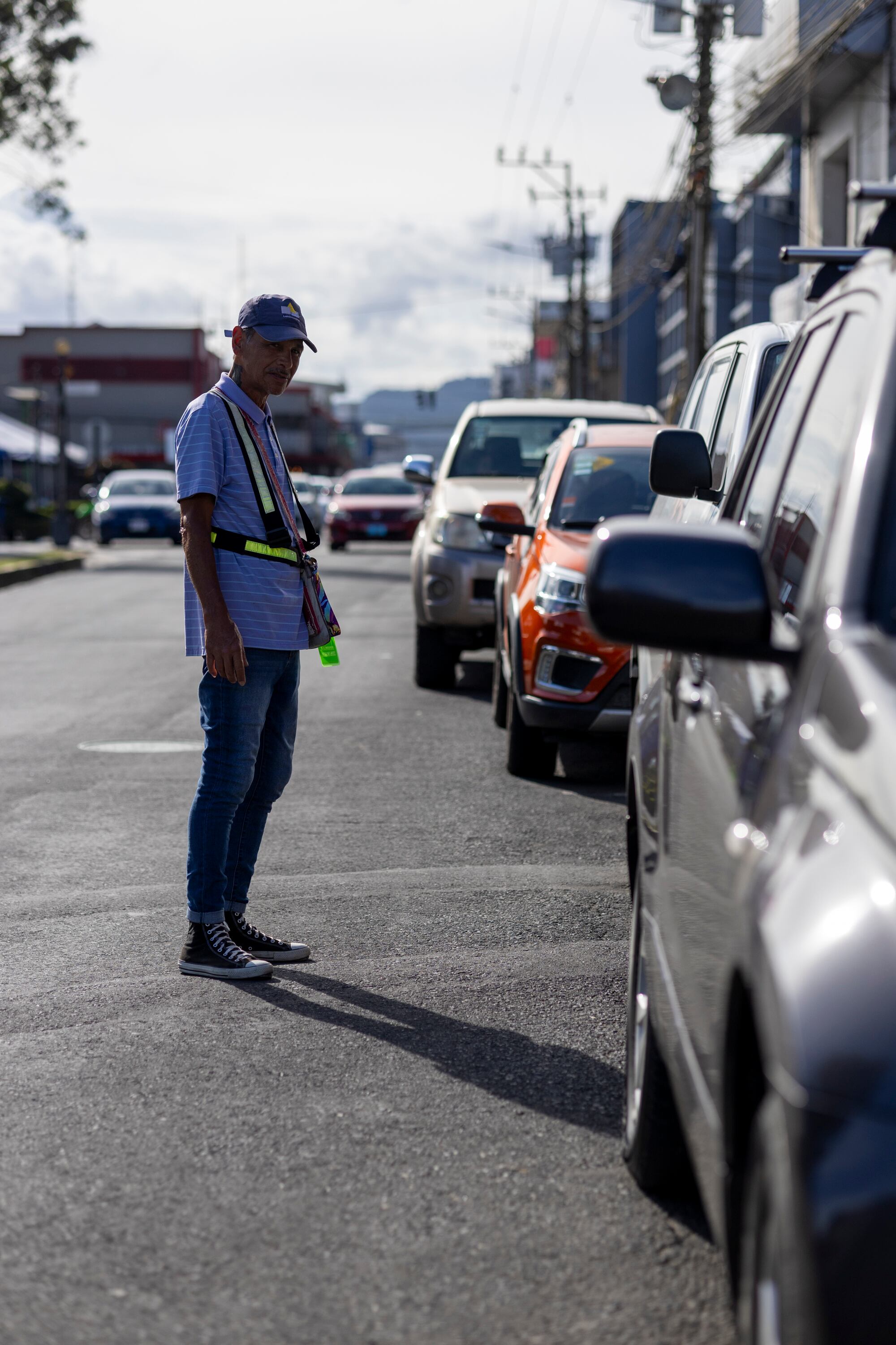 18/02/2025, Cartago, recorrido alrededor del mercado central, para encontrar trabajadores para la sección Héroe Anónimo.