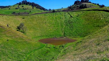 Famoso cráter la Olla en Cartago es el lugar perfecto para paseo de un día