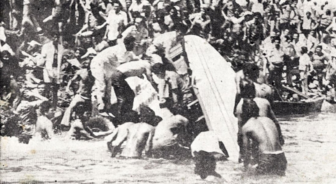 La Angostura, accidente