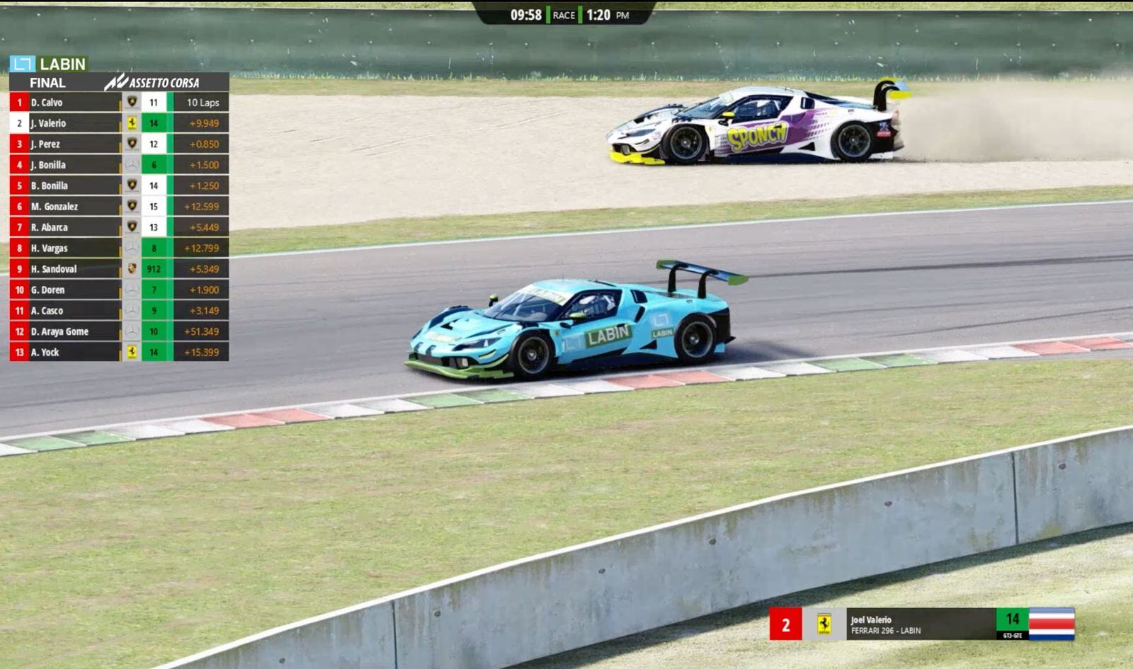 ¿Cree poder ser un piloto virtual? Póngase a prueba con la Copa Costa Rica. Foto cortesía de Esports Planet CR.