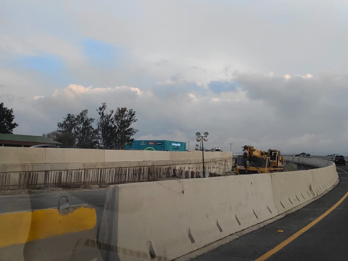 Aún falta que gran parte del tramo esté completa.