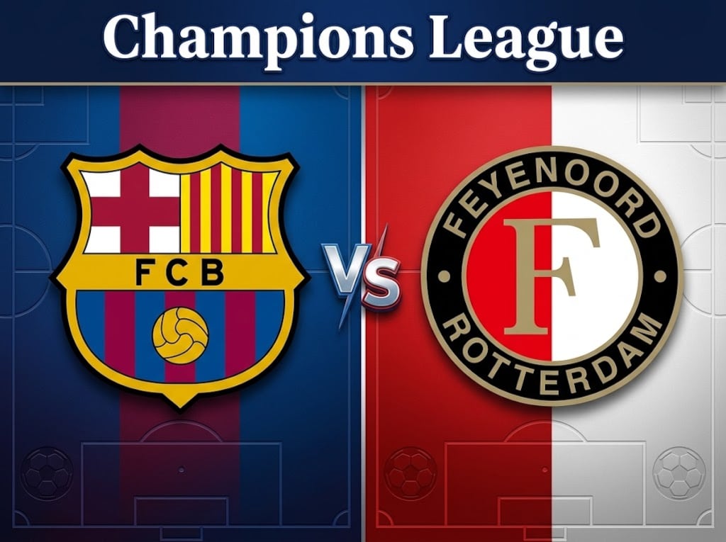Barcelona comienza este miércoles su participación en la Champions League 2026/2027 frente al Feyenoord.