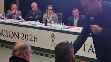David Faitelson se disculpó con José Ramón Ramón Fernández ante decenas de personas