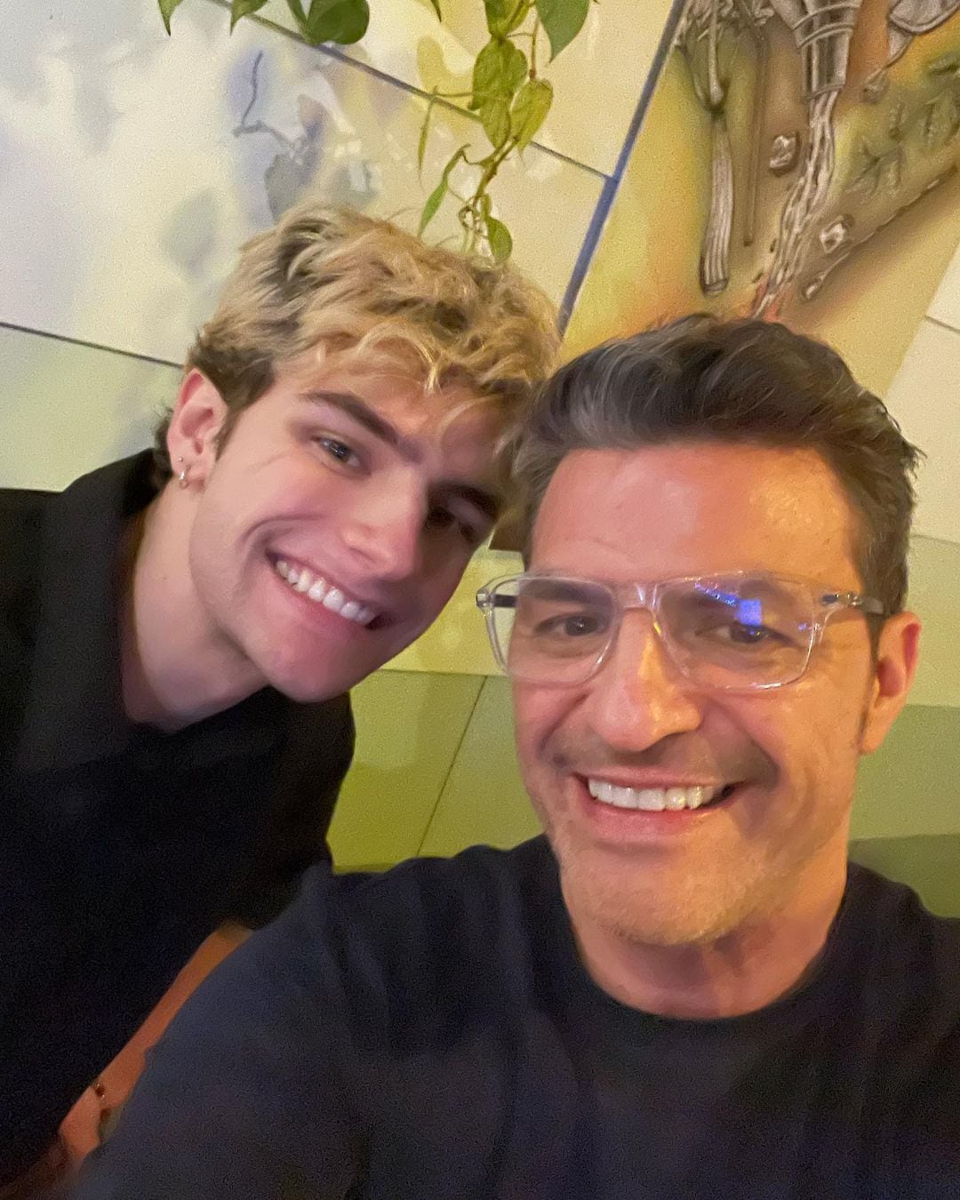 Al chef Rafael Calderón le encanta pasar tiempo con su hijo mayor, Rafael.