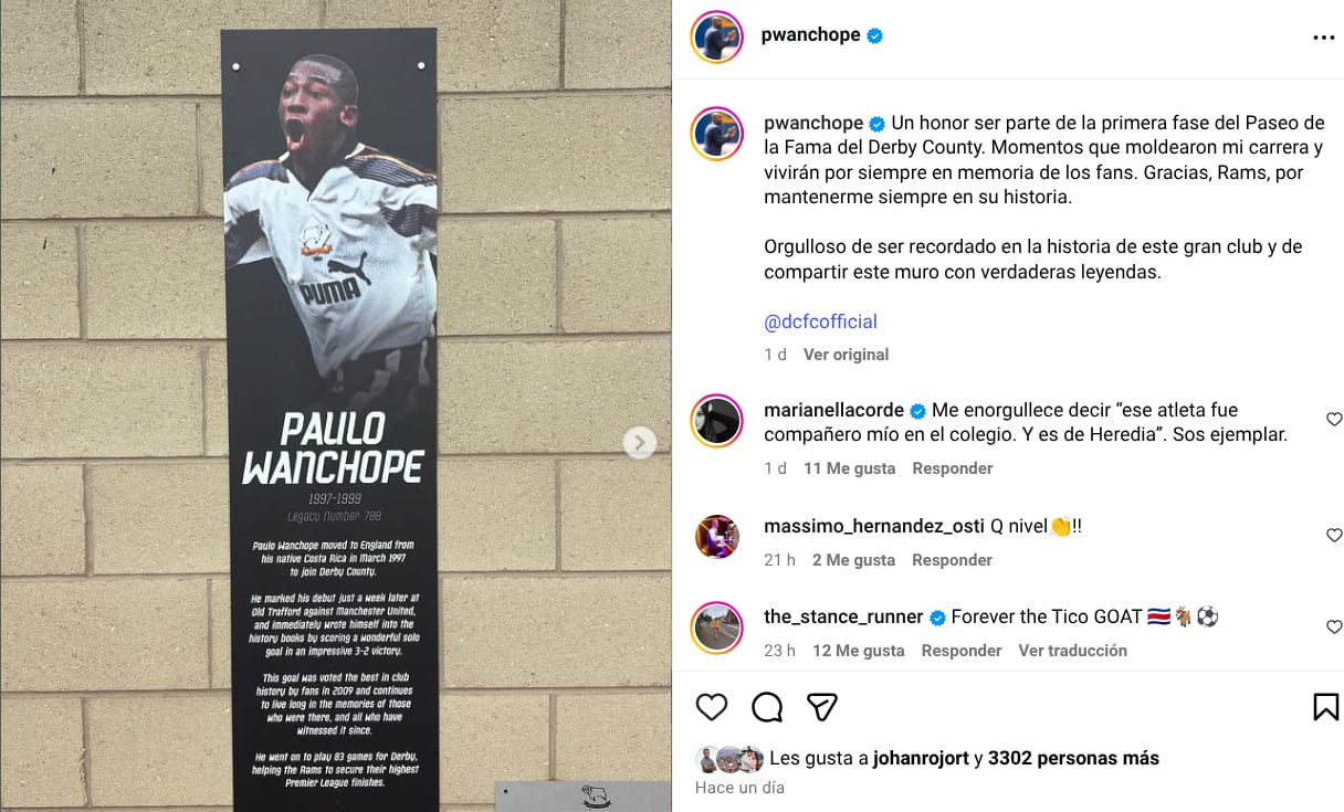 Paulo Wanchope, Derby Country, Inglaterra