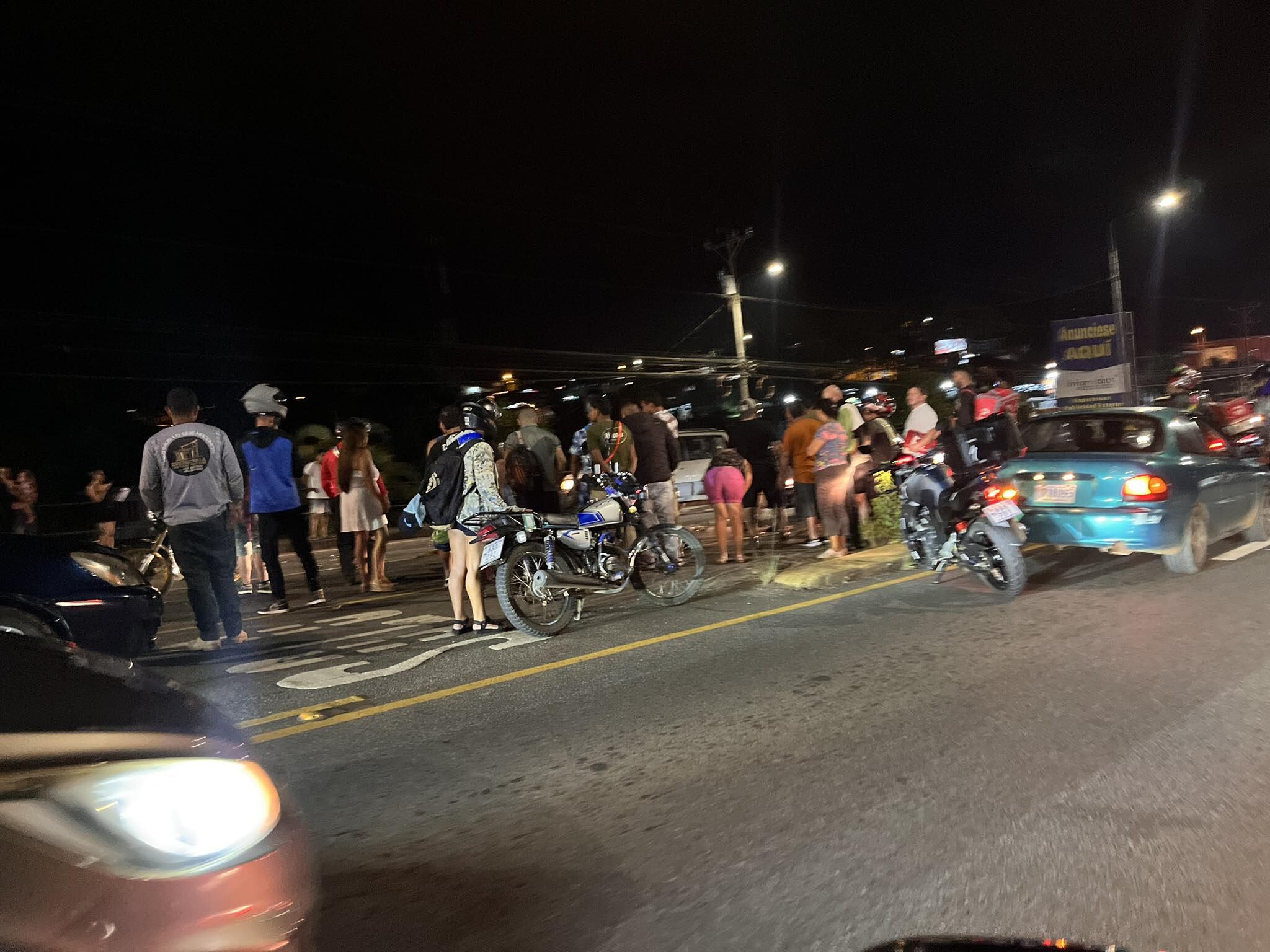 Anderson Barboza murió al chocar su moto contra un caballo. Foto Pz Ahora.