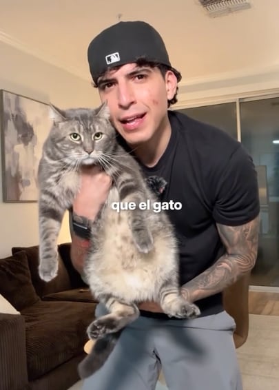Julián Valverde junto a su gran amigo Antuán Fallas.