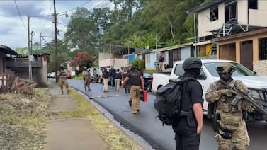 OIJ realiza fuerte operativo en Limón para detener a sujetos que estaban dejando muerte y terror a su paso