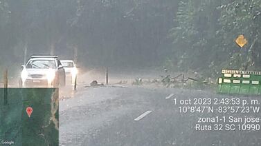 ¡Atención! Cierran paso por ruta 32  de forma preventiva