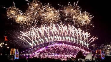 Australia ya le dijo al 2024 ¡Feliz Año Nuevo!