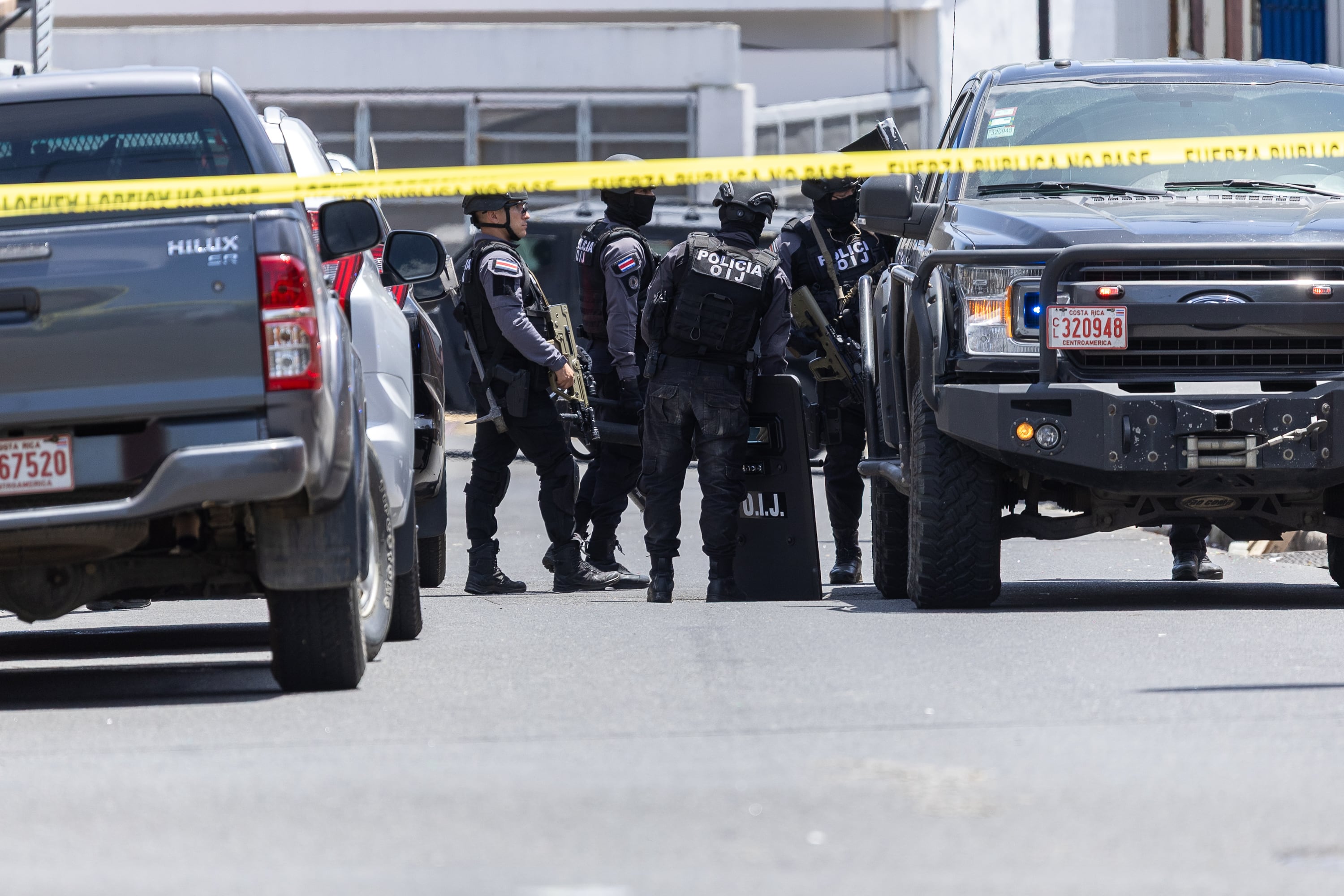 Allanamiento San José tren Aragua