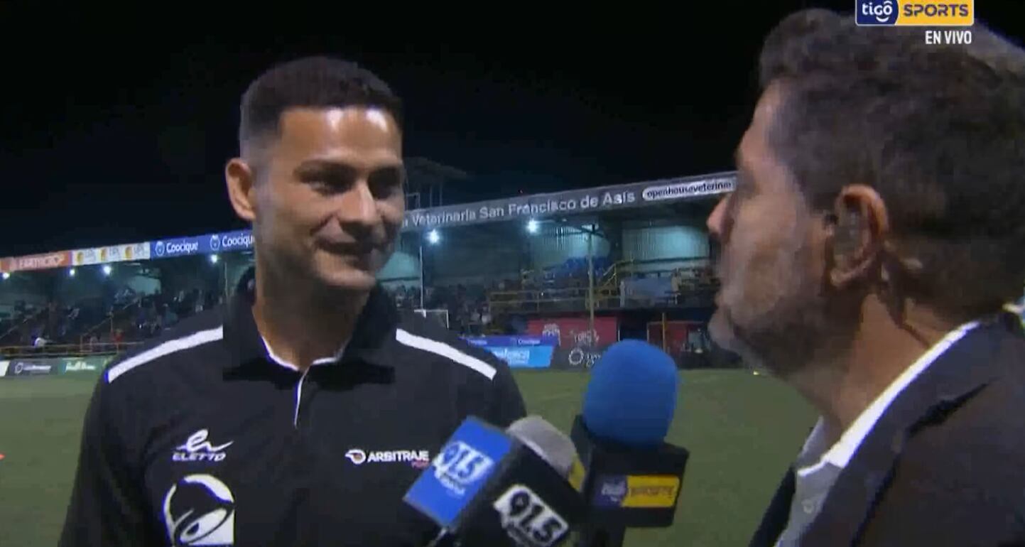 Keylor Herrera, con Gustavo López