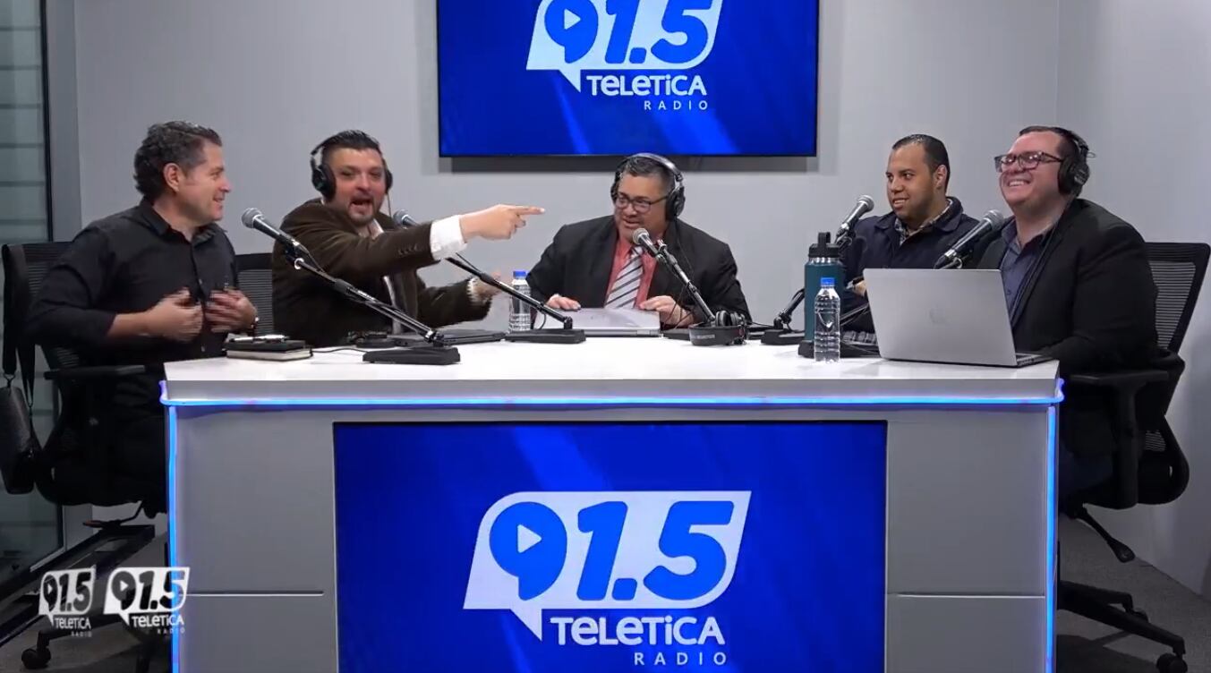 Gustavo López, Adrián García, Teletica Radio