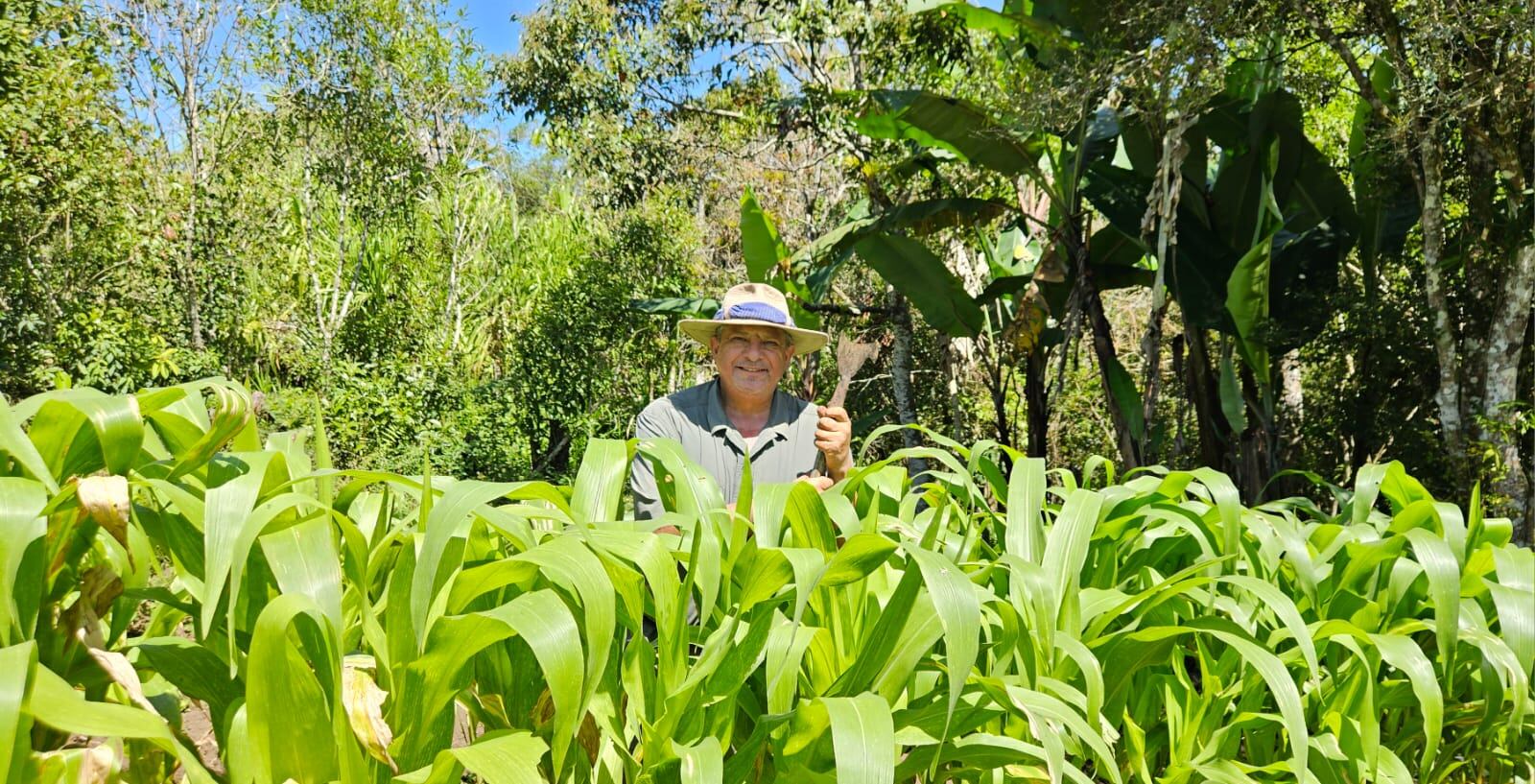 Luis Guillermo Solís dedica su tiempo libre a la agricultura