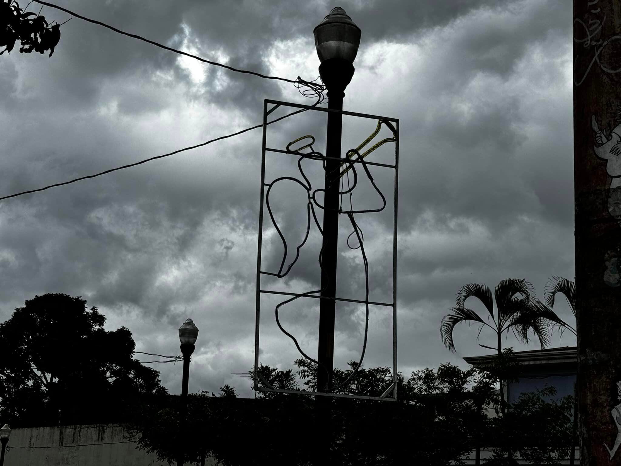 Alajuela le da la bienvenida a la Navidad 2023 (Tomada de Facebook)