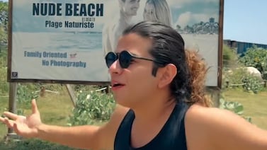 Davis Núñez recordó la vez que se animó a visitar una playa nudista, ¿usted iría?