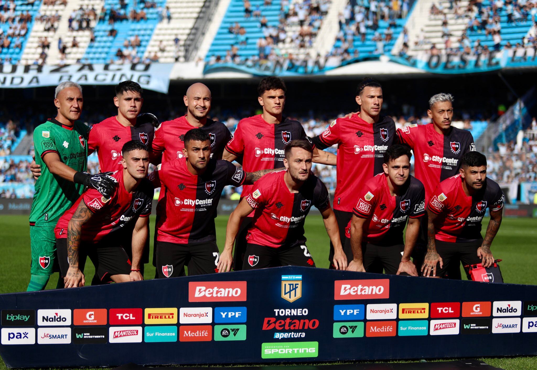 Keylor Navas fue titular en el último partido de Newell's en la fase regular del torneo de Argentina, ante Racing.