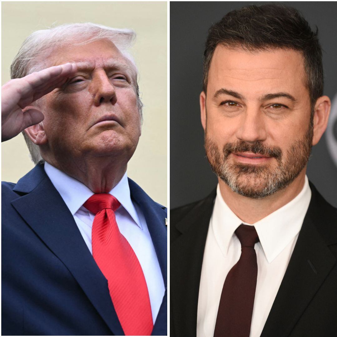 Donald Trump celebró que le cancelaran el programa a Jimmy Kimmel. Foto: LT