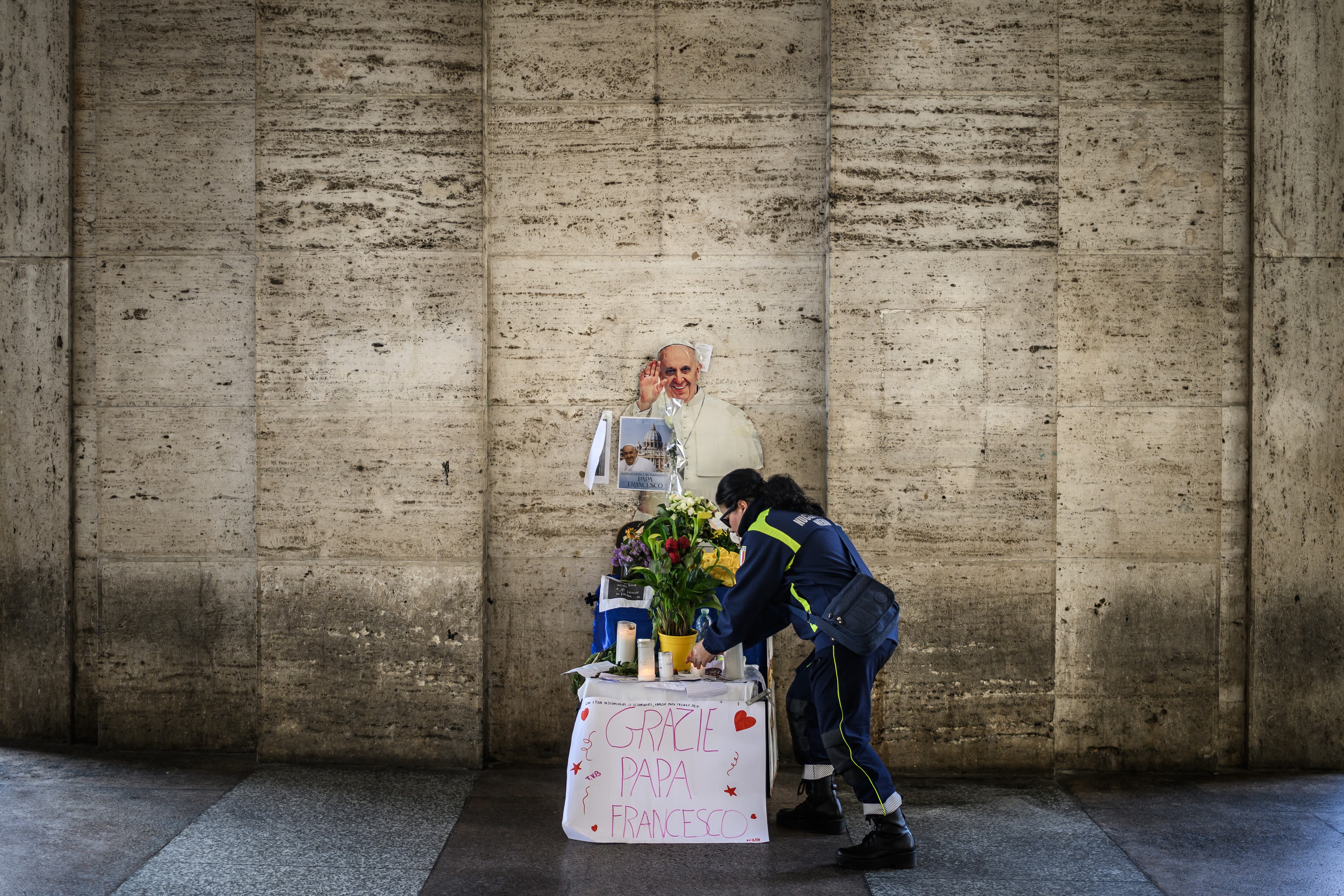 Funeral del Papá Francisco. AFP