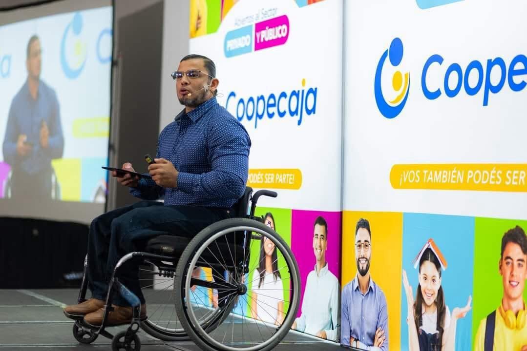 Randy Granados, fisiculturista que perdió las piernas en accidente de tránsito en el 2014. Foto cortesía Randy Granados.