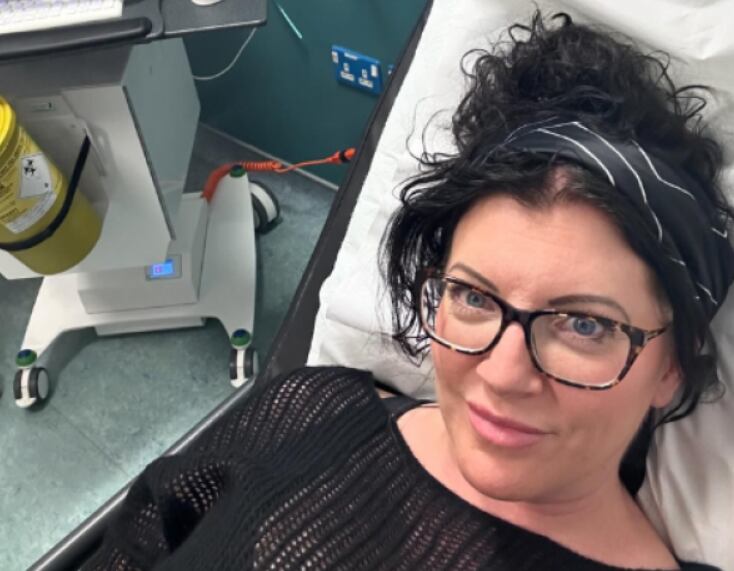 Claire Turner, mujer con cáncer. Foto: El Tiempo