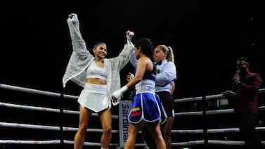 Naomy Valle se refugió y disfrutó en esta playa del Caribe antes de enfrentarse a un reto sin guantes