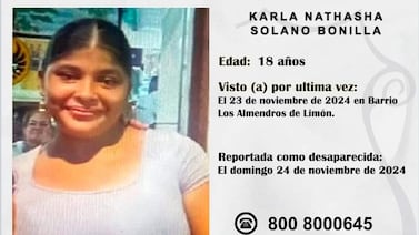 Caso Karla Solano: OIJ buscó a muchacha desaparecida dentro de una finca en Limón