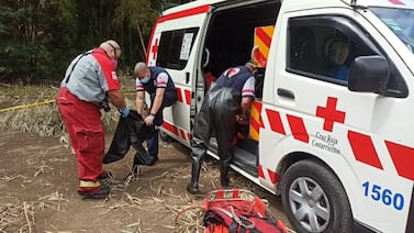 Triste rescate: falleció hombre arrastrado por conocido río de San José