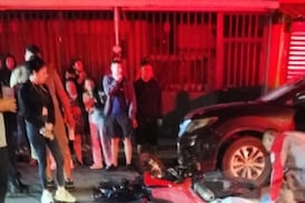 Accidente frente a una soda en Desamparados deja un fallecido y otra persona en estado crítico