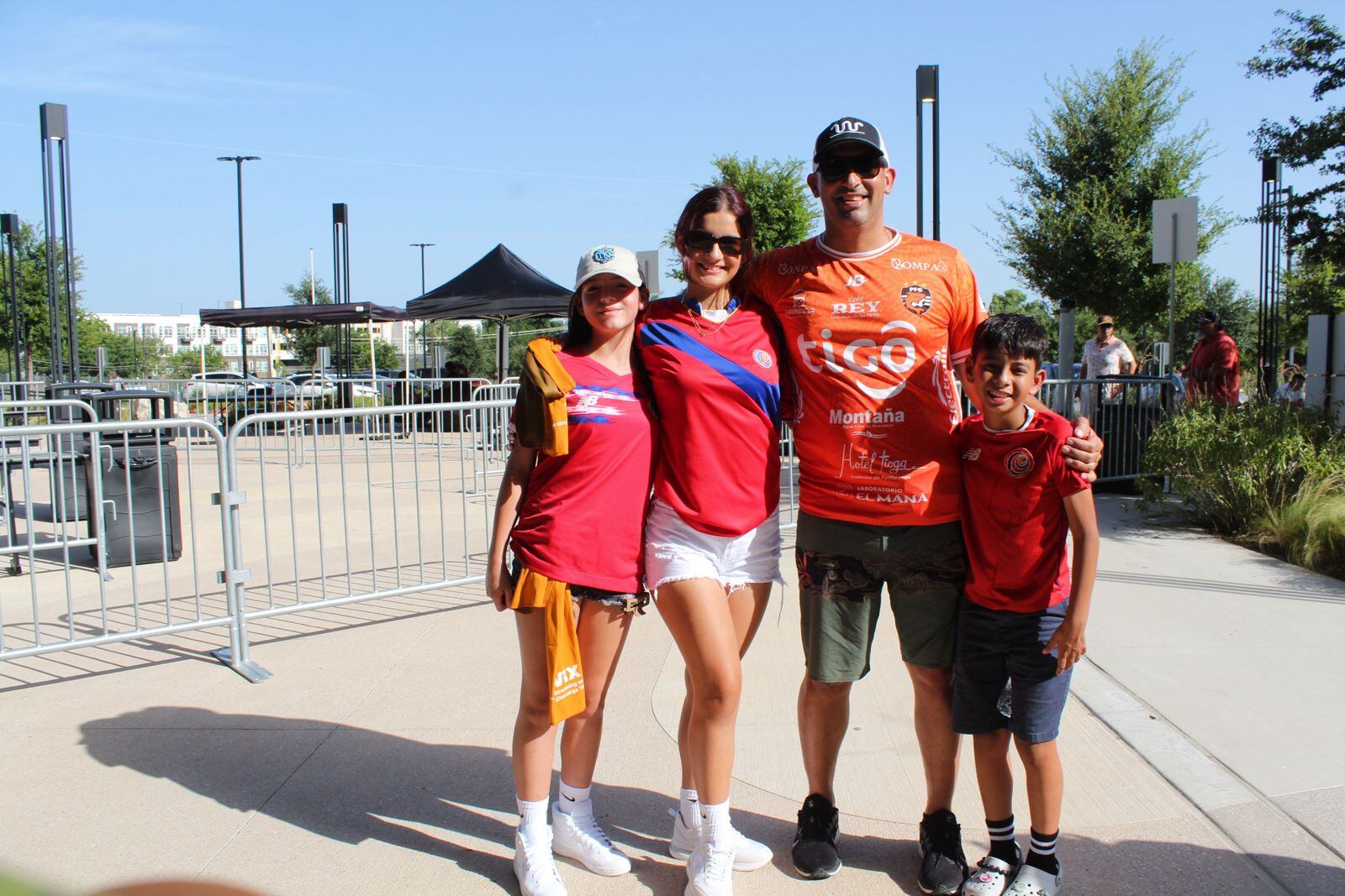 Ambiente Costa Rica Paraguay, Copa América 2024. Austin, Texas. Foto: William Cordero.