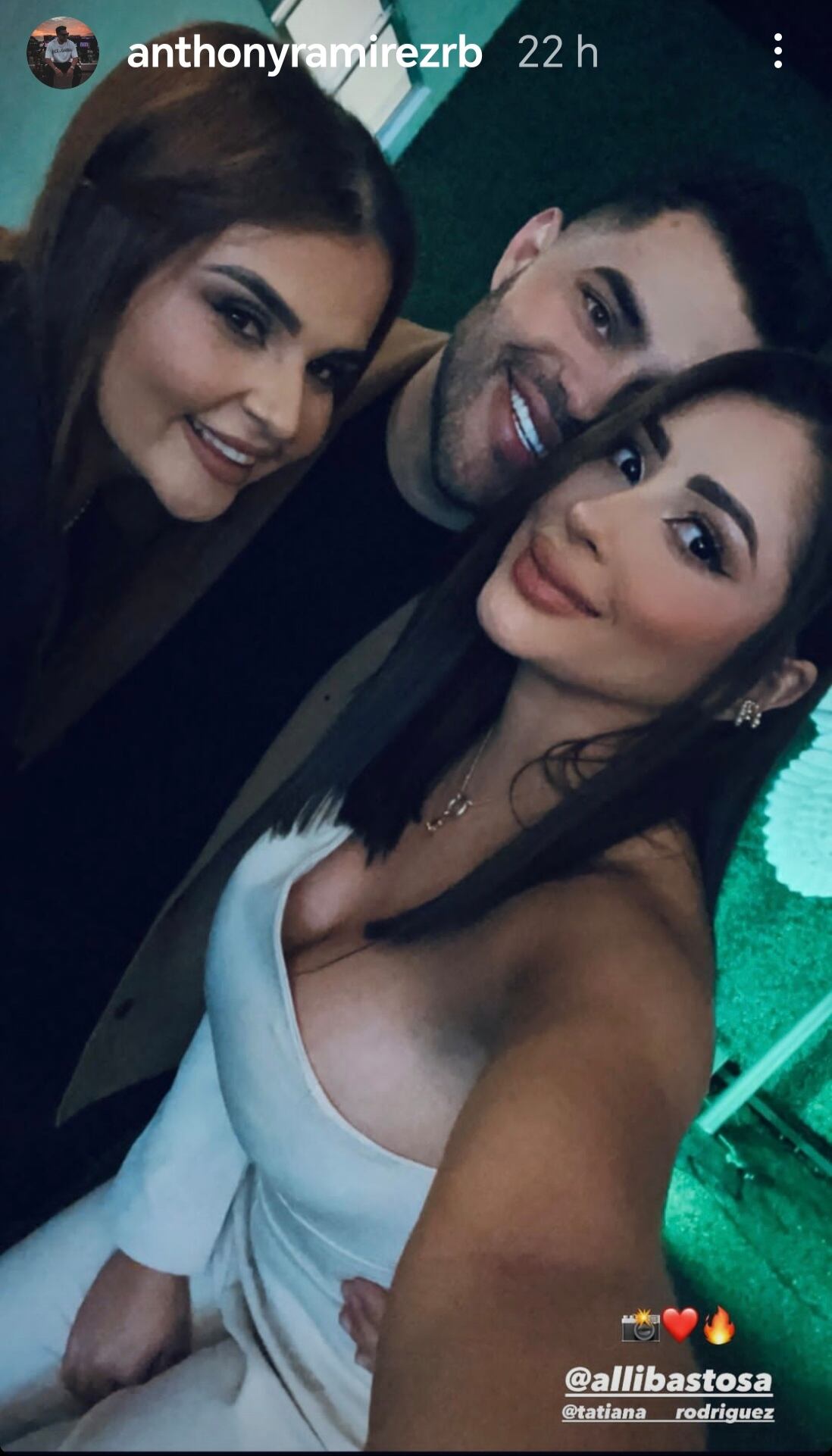 Anthony Ramírez, exnovio de Keyla Sánchez, y su nueva novia Tatiana Rodríguez