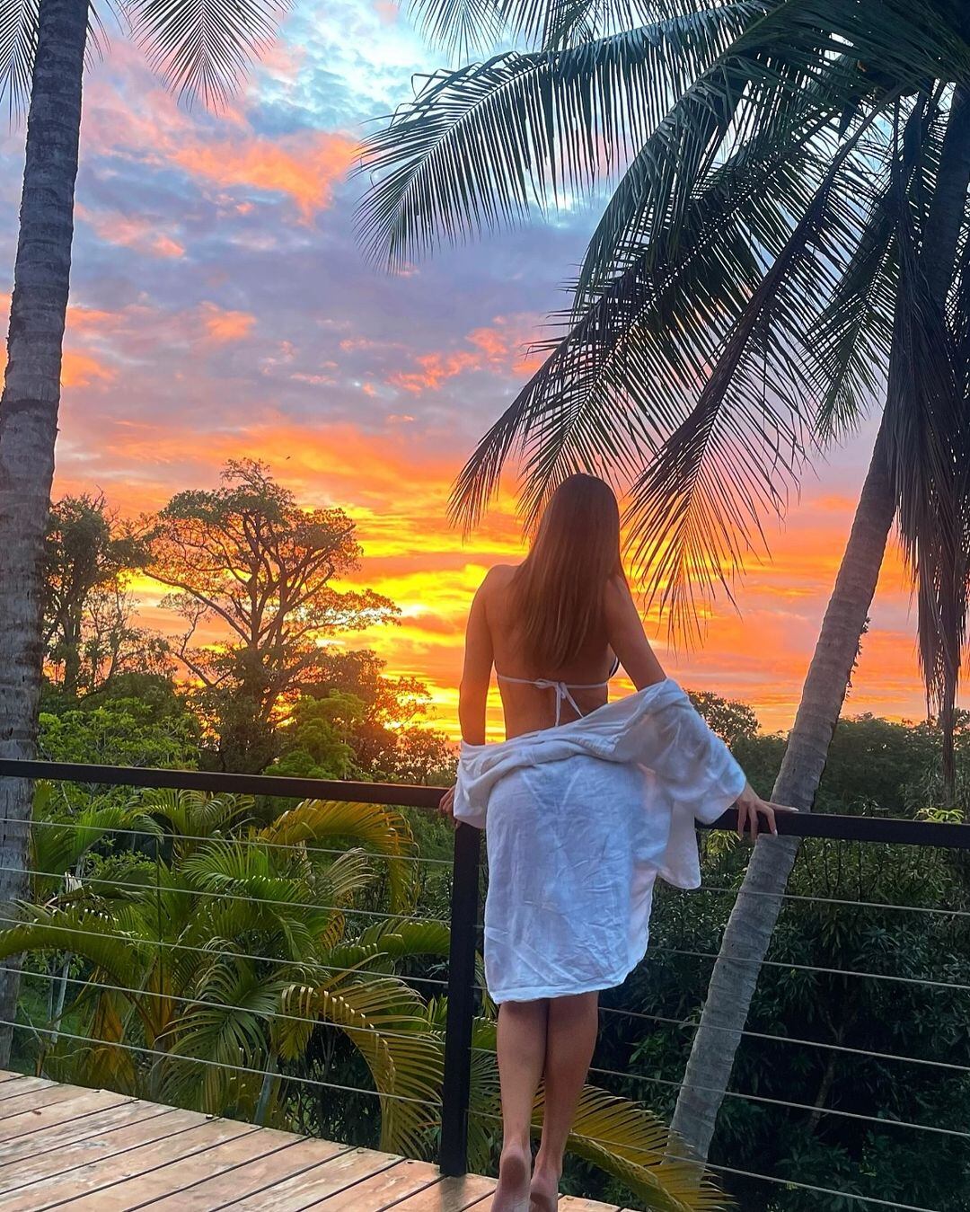 Esta fue una de las fotos compartidas por María Teresa Rodríguez.