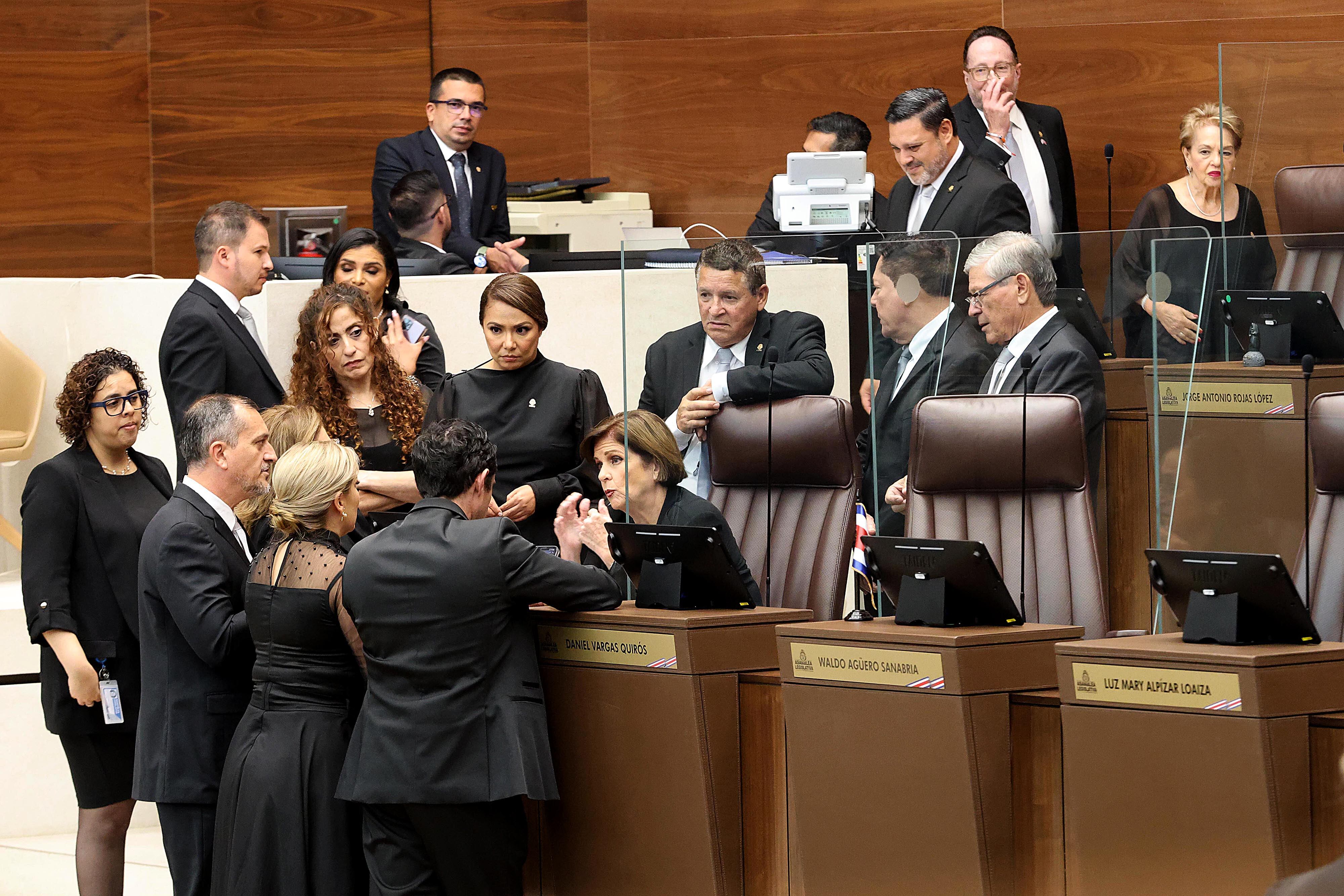 01/05/2024     Asamblea Legislativa. Sesión Solemne Primero de Mayo. Elección y cambio de directorio legislativo. Foto: Rafael Pacheco Granados