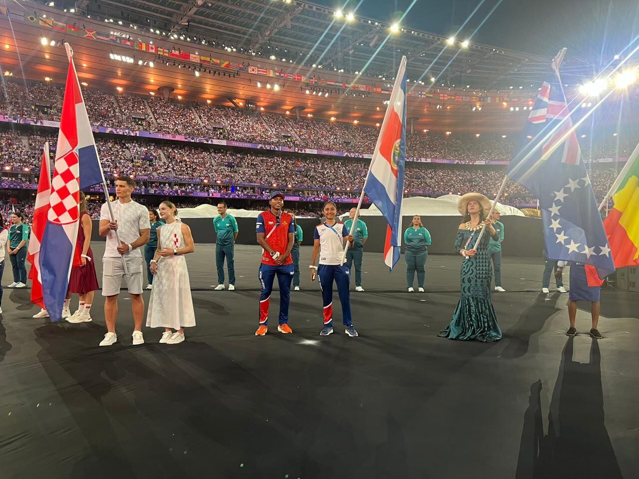Costa Rica y todas las delegaciones se despidieron de París 2024