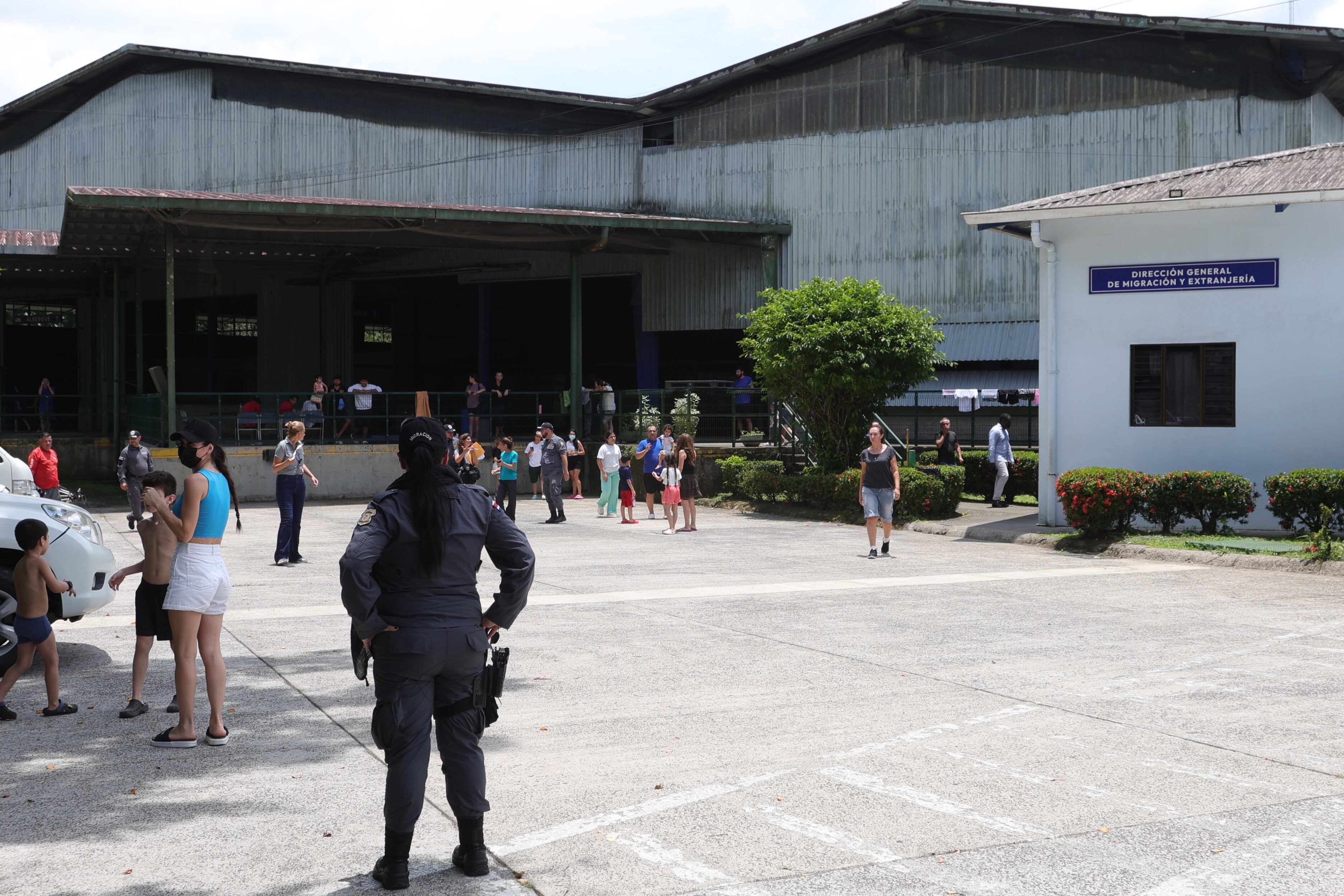 Migrantes en condición de tránsito en el CATEM zona sur Corredores / Fotografía: John Durán