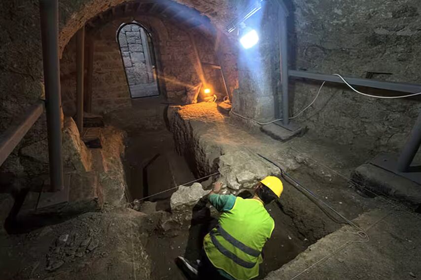 Tumba de san Nicolás. Foto: La Nación, GDA