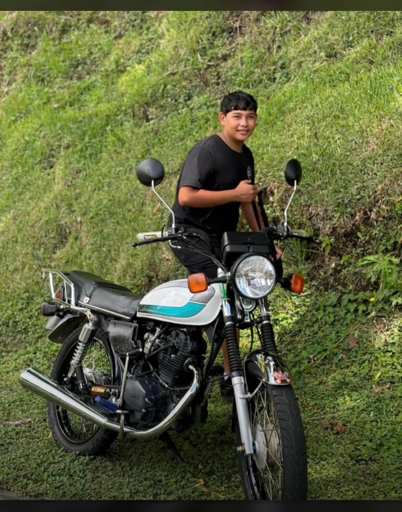 Andrey Ramírez Zúñiga, joven de 15 años asesinado en Sabanilla de Alajuela. Foto autorizada por la familia.